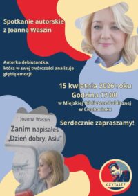 Spotkanie autorskie z Joanną Waszin